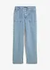 Mid waist stretch jeans, straight, bonprix