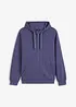 Sweatvest met capuchon en ritssluiting, bonprix