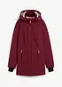 Lange outdoor softshell jas met teddyfleece, bonprix