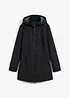 Lange outdoor softshell jas met teddyfleece, bonprix