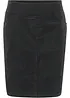 Stretch corduroy rok met een comfortabele band, bonprix