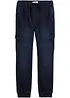Jongens jeans met cargozakken, regular fit, bonprix