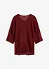 Oversized trui met ajourpatroon, bonprix