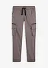 Stretch instapbroek met cargozakken, regular fit, bonprix