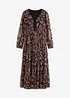 Gedessineerde maxi jurk, bonprix