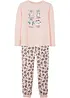 Pyjama van biologisch katoen (2-dlg. set), bonprix
