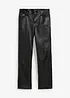 Leren broek van lamsnappa, bonprix