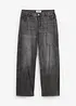 Jongens loose fit stretch jeans, straight, bonprix