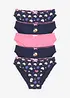 Meisjes slip (set van 5), bonprix