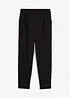 Tapered fit broek met comfortband, cropped, bonprix