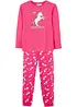 Pyjama van biologisch katoen (2-dlg. set), bonprix