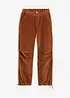 Corduroy broek van elastische katoenmix, bonprix