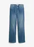 Straight thermojeans met high waist, bonprix