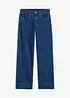 Wide leg jeans met low waist, bonprix