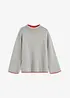Reversibel trui van fijne knitwear, bonprix