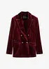 Fluwelen blazer, bonprix
