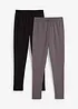 Outdoor thermo legging met warme fleece voering (set van 2), bonprix
