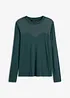 Longsleeve met mesh, bonprix