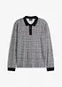 Piqué poloshirt met lange mouwen, bonprix