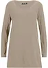 Longsleeve van een katoen/viscose-mengsel, bonprix
