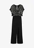 Jumpsuit met pailletten, bonprix
