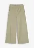 Wijde corduroy broek met high-waist comfortband, bonprix