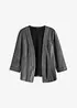 Jersey blazer met glitter, bonprix