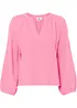 Oversized blouse van mousseline, bonprix