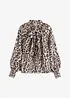 Blouse met strik, bonprix