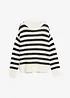 Boxy trui in ajour, bonprix