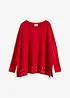 Poncho trui met eyelets, bonprix