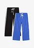 Sport capri in een katoenmix met stretch (set van 2), bonprix