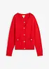 Gebreid vest met zakken, bonprix