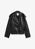 Cropped trenchcoat van imitatieleer, bonprix