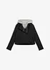 Jas met contrasterende capuchon, bonprix