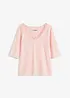 Shirt met kant, bonprix