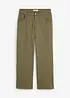 Twill broek van elastische katoenmix, bonprix