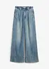 Wide leg jeans high waist, bonprix