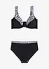 Minimizer bikini met gewatteerde bandjes (2-dlg. set), bonprix