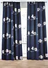 Verduisterend gordijn met uilenprint met gerecycled polyester (1 stuk), bonprix