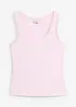Ribtop met zacht viscose, bonprix