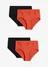 Maxipanty met biologisch katoen ( set van 4), bonprix