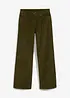 Corduroy broek in Marlene Dietrich stijl, bonprix