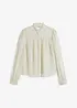 Bedrukte blouse met ruches, bonprix