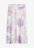 Gedessineerde maxi rok met comfortabele band, bonprix