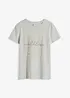 Shirt met opvallende zebra print, bonprix