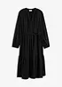 Midi jurk met crocket, bonprix
