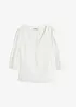 Blouse van fijne viscosemix, bonprix