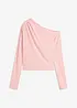 Off shoulder shirt met rimpels, bonprix
