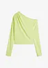 Off shoulder shirt met rimpels, bonprix